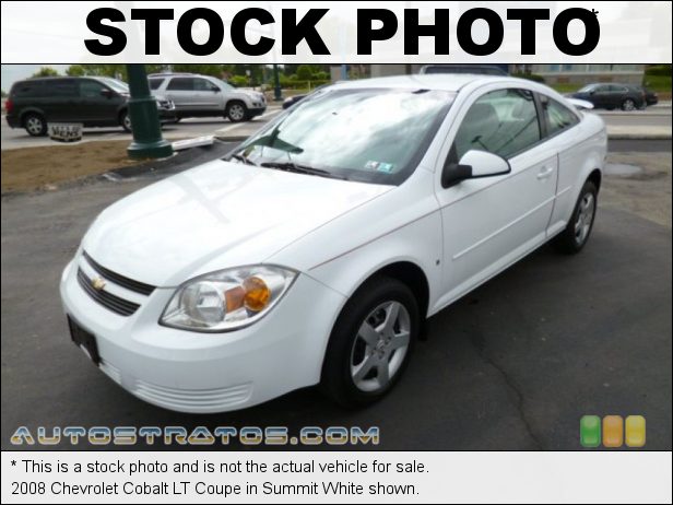 Stock photo for this 2008 Chevrolet Cobalt LT Coupe 2.2 Liter DOHC 16-Valve 4 Cylinder 5 Speed Manual