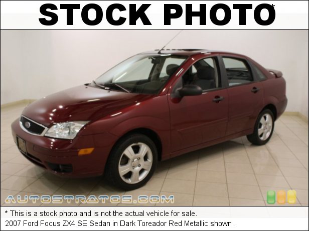 Stock photo for this 2007 Ford Focus ZX4 Sedan 2.0 Liter DOHC 16-Valve 4 Cylinder 5 Speed Manual