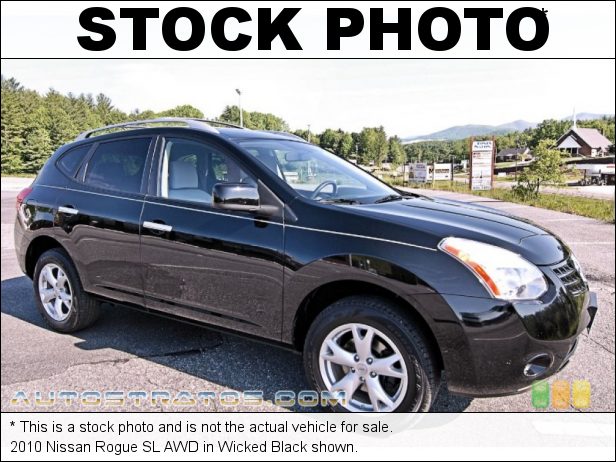 Stock photo for this 2010 Nissan Rogue AWD 2.5 Liter DOHC 16-Valve CVTCS 4 Cylinder Xtronic CVT Automatic