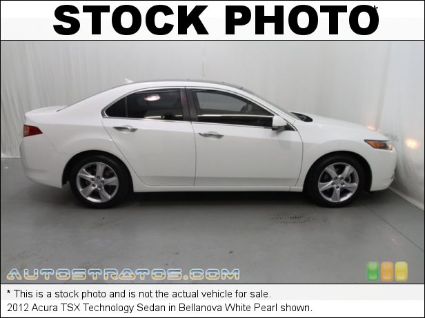 Stock photo for this 2012 Acura TSX Technology Sedan 2.4 Liter DOHC 16-Valve VTEC 4 Cylinder 5 Speed Sequential SportShift Automatic