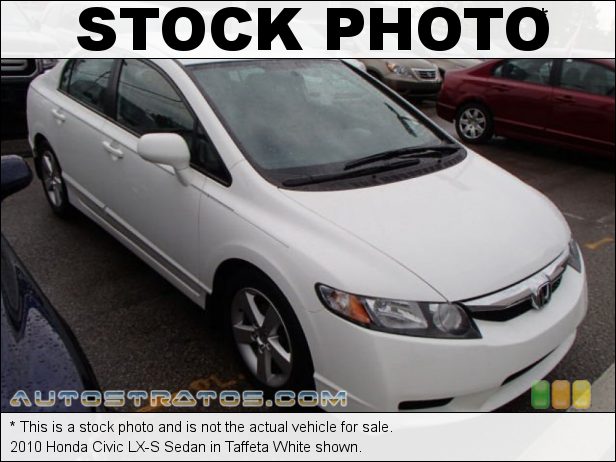Stock photo for this 2010 Honda Civic LX-S Sedan 1.8 Liter SOHC 16-Valve i-VTEC 4 Cylinder 5 Speed Automatic