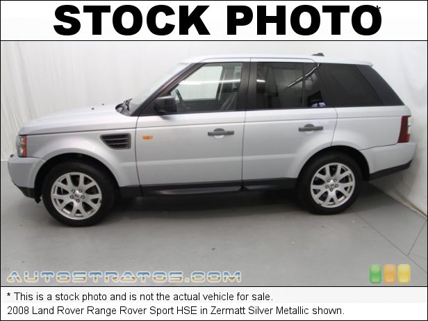 Stock photo for this 2008 Land Rover Range Rover Sport HSE 4.4 Liter DOHC 32 Valve VCP V8 6 Speed CommandShift Automatic