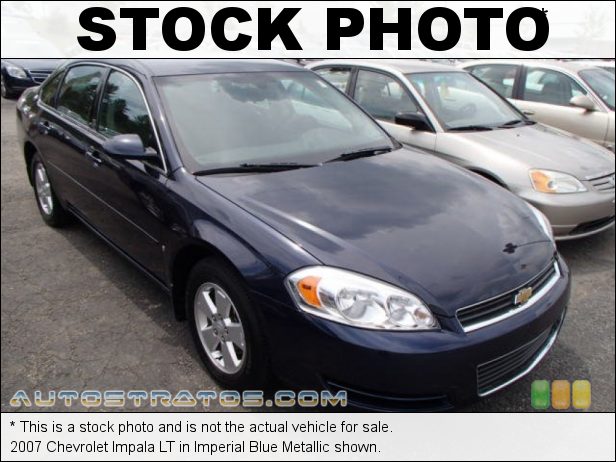 Stock photo for this 2007 Chevrolet Impala LT 3.5L Flex Fuel OHV 12V VVT LZE V6 4 Speed Automatic