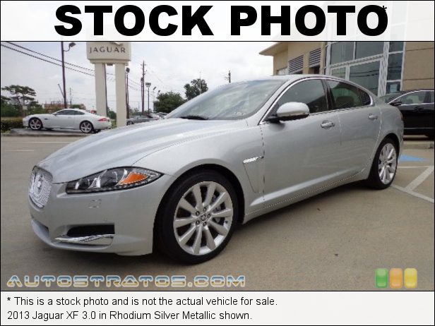 Stock photo for this 2013 Jaguar XF 3.0 3.0 Liter Supercharged DOHC 24-Valve VVT V6 8 Speed Sequential Shift Automatic