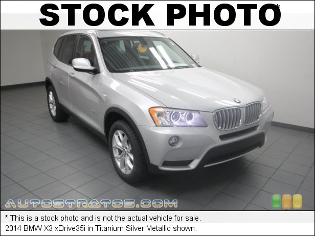 Stock photo for this 2014 BMW X3 xDrive35i 3.0 Liter DI TwinPower Turbocharged DOHC 24-Valve VVT Inline 6 C 8 Speed Steptronic Automatic