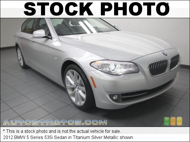 Stock photo for this 2012 BMW 5 Series 535i Sedan 3.0 Liter DI TwinPower Turbocharged DOHC 24-Valve VVT Inline 6 C 8 Speed Steptronic Automatic