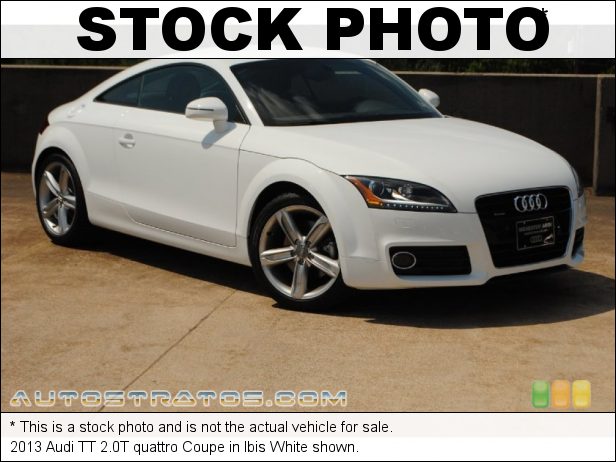 Stock photo for this 2013 Audi TT 2.0T quattro Coupe 2.0 Liter FSI Turbocharged DOHC 16-Valve VVT 4 Cylinder 6 Speed S tronic Dual-Clutch Automatic