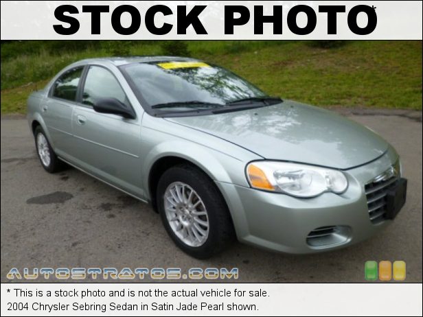 Stock photo for this 2004 Chrysler Sebring Sedan 2.4 Liter DOHC 16-Valve 4 Cylinder 4 Speed Automatic