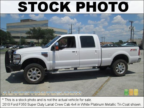 Stock photo for this 2010 Ford F350 Super Duty Crew Cab 6.4 Liter OHV 32-Valve Power Stroke Turbo-Diesel V8 5 Speed Torqshift Automatic