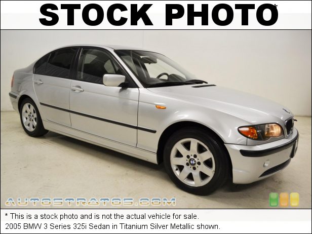 Stock photo for this 2005 BMW 3 Series 325i Sedan 2.5L DOHC 24V Inline 6 Cylinder 5 Speed Steptronic Automatic