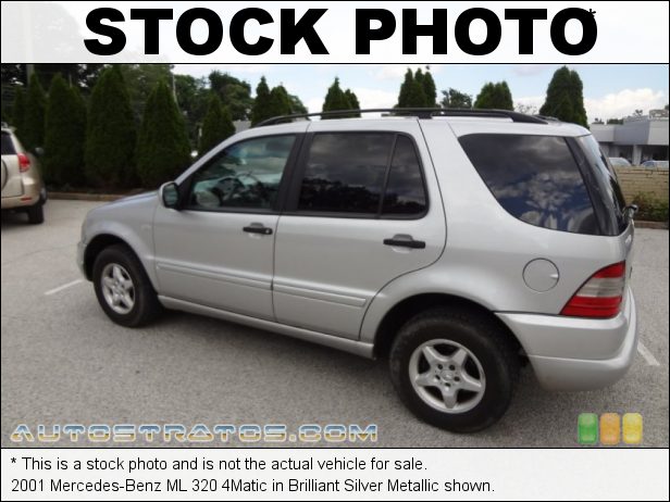 Stock photo for this 2001 Mercedes-Benz ML 320 4Matic 3.2 Liter SOHC 18-Valve V6 5 Speed Automatic