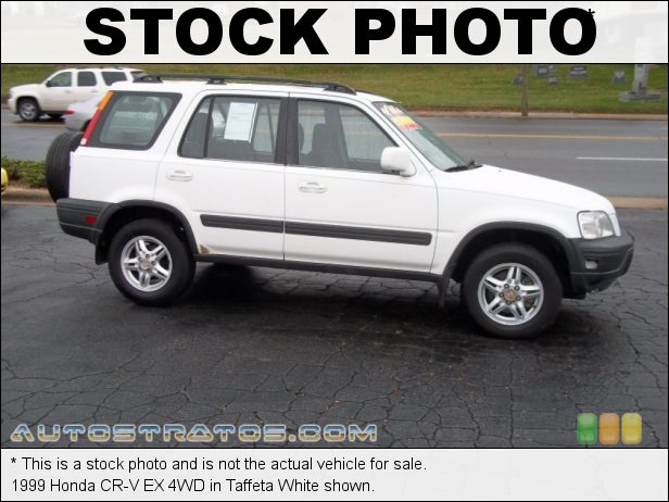 Stock photo for this 1999 Honda CR-V EX 4WD 2.0 Liter DOHC 16-Valve 4 Cylinder 4 Speed Automatic