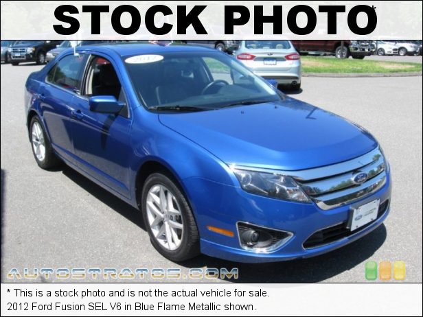Stock photo for this 2012 Ford Fusion SEL V6 3.0 Liter Flex-Fuel DOHC 24-Valve VVT Duratec V6 6 Speed Selectshift Automatic