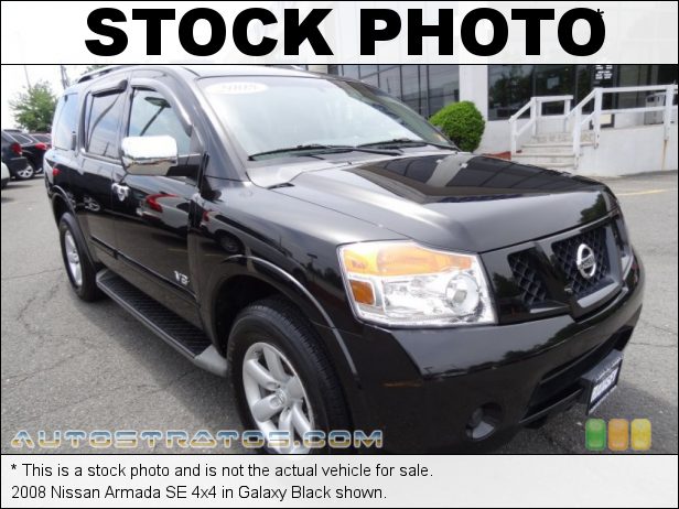 Stock photo for this 2007 Nissan Armada 4x4 5.6 Liter DOHC 32-Valve V8 5 Speed Automatic