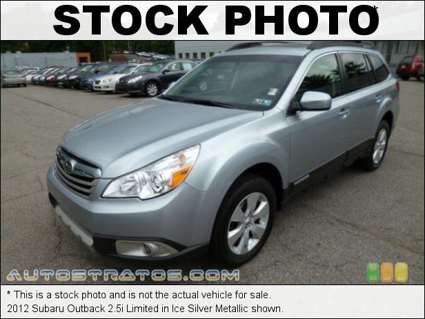 Stock photo for this 2012 Subaru Outback 2.5i Limited 2.5 Liter SOHC 16-Valve VVT Flat 4 Cylinder Lineartronic CVT Automatic
