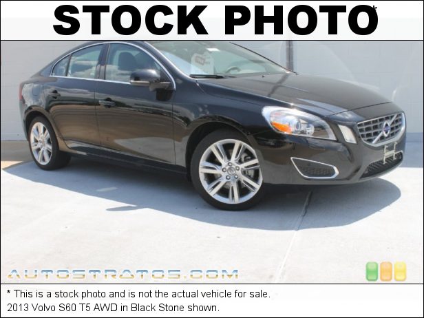 Stock photo for this 2013 Volvo S60 T5 AWD 2.5 Liter Turbocharged DOHC 20-Valve VVT Inline 5 Cylinder 6 Speed Geartronic Automatic