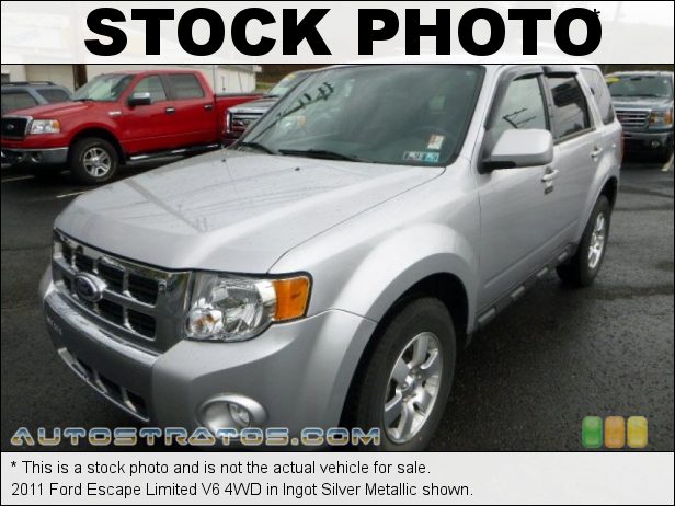 Stock photo for this 2011 Ford Escape Limited V6 4WD 3.0 Liter DOHC 24-Valve Duratec Flex-Fuel V6 6 Speed Automatic