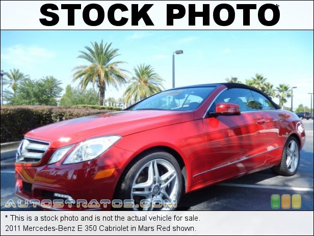 Stock photo for this 2011 Mercedes-Benz E 350 Cabriolet 3.5 Liter DOHC 24-Valve VVT V6 7 Speed Automatic