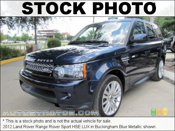 Stock photo for this 2012 Land Rover Range Rover Sport HSE LUX 5.0 Liter GDI DOHC 32-Valve DIVCT V8 6 Speed Commandshift Automatic