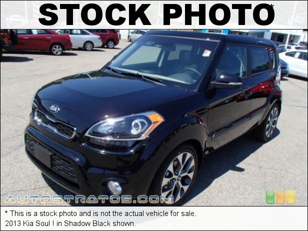 Stock photo for this 2013 Kia Soul ! 2.0 Liter DOHC 16-Valve CVVT 4 Cylinder 6 Speed Automatic