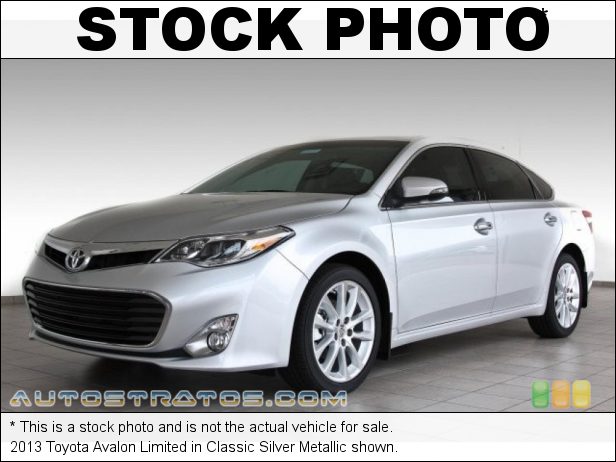 Stock photo for this 2013 Toyota Avalon Limited 3.5 Liter DOHC 24-Valve Dual VVT-i V6 6 Speed ECT-i Automatic