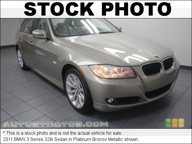 Stock photo for this 2011 BMW 3 Series 328i Sedan 3.0 Liter DOHC 24-Valve VVT Inline 6 Cylinder 6 Speed Steptronic Automatic