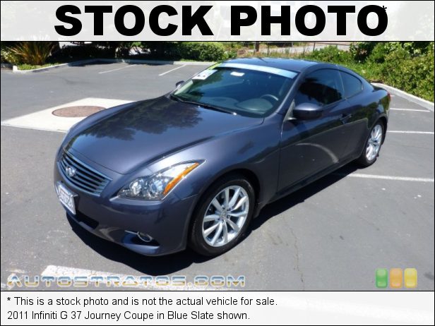 Stock photo for this 2011 Infiniti G 37 Coupe 3.7 Liter DOHC 24-Valve CVTCS V6 7 Speed ASC Automatic