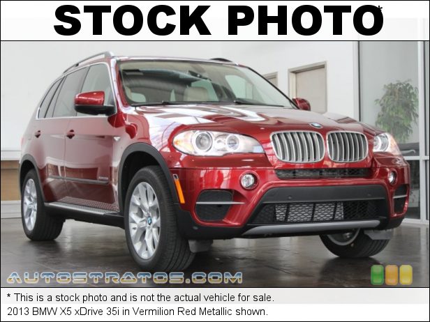 Stock photo for this 2013 BMW X5 xDrive 35i 3.0 Liter TwinPower-Turbocharged DOHC 24-Valve VVT Inline 6 Cyli 8 Speed Sport Steptronic Automatic