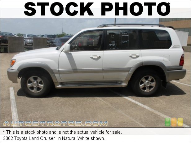 Stock photo for this 2002 Toyota Land Cruiser  4.7 Liter DOHC 32-Valve V8 4 Speed Automatic