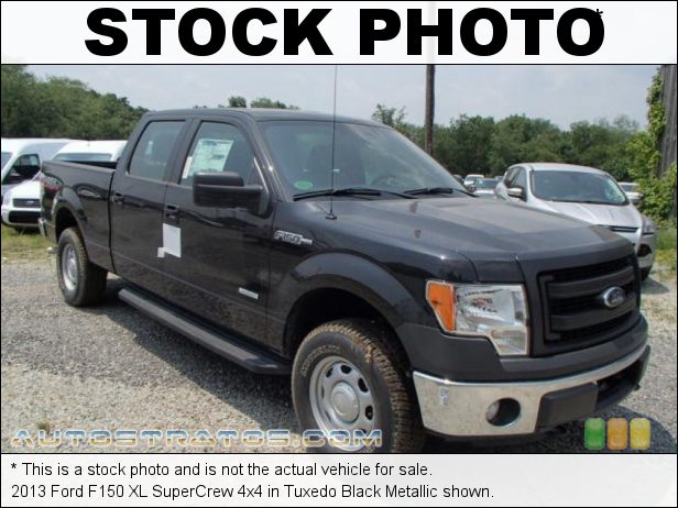 Stock photo for this 2013 Ford F150 XL SuperCrew 4x4 3.5 Liter EcoBoost DI Turbocharged DOHC 24-Valve Ti-VCT V6 6 Speed Automatic