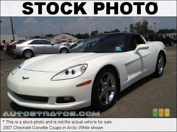 Stock photo for this 2007 Chevrolet Corvette Coupe 6.0 Liter OHV 16-Valve LS2 V8 6 Speed Automatic