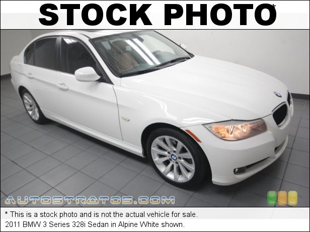 Stock photo for this 2011 BMW 3 Series 328i Sedan 3.0 Liter DOHC 24-Valve VVT Inline 6 Cylinder 6 Speed Steptronic Automatic