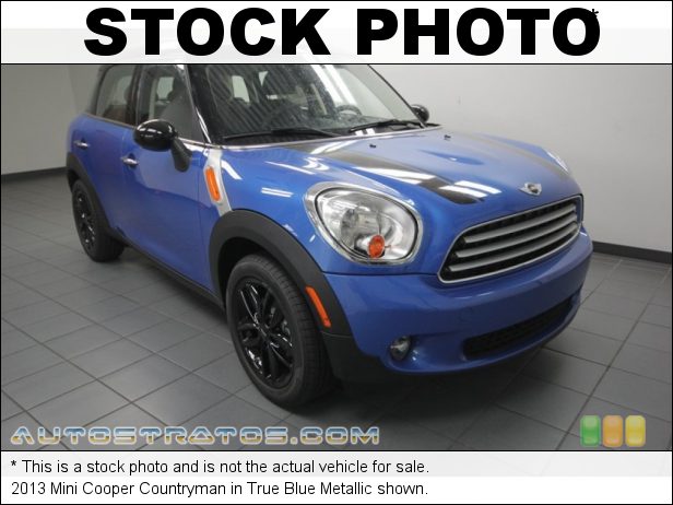 Stock photo for this 2013 Mini Cooper Countryman 1.6 Liter DOHC 16-Valve VVT 4 Cylinder 6 Speed Manual