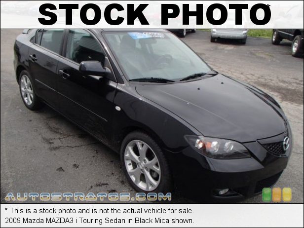 Stock photo for this 2009 Mazda MAZDA3 i Sedan 2.0 Liter DOHC 16-Valve VVT 4 Cylinder 4 Speed Automatic