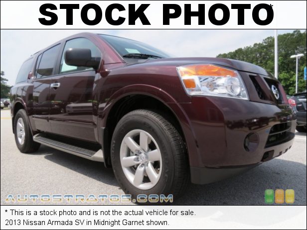 Stock photo for this 2014 Nissan Armada SV 5.6 Liter DOHC 32-Valve CVTCS V8 5 Speed Automatic