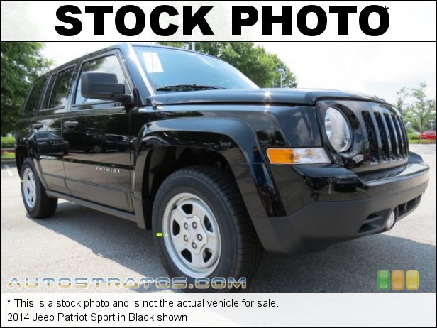 Stock photo for this 2014 Jeep Patriot Sport 2.0 Liter DOHC 16-Valve Dual VVT 4 Cylinder 6 Speed Automatic