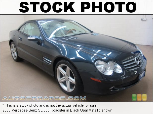 Stock photo for this 2005 Mercedes-Benz SL 500 Roadster 5.0 Liter SOHC 24-Valve V8 7 Speed Automatic