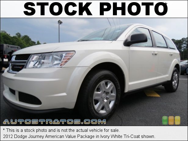 Stock photo for this 2012 Dodge Journey  2.4 Liter DOHC 16-Valve Dual VVT 4 Cylinder 4 Speed AutoStick Automatic