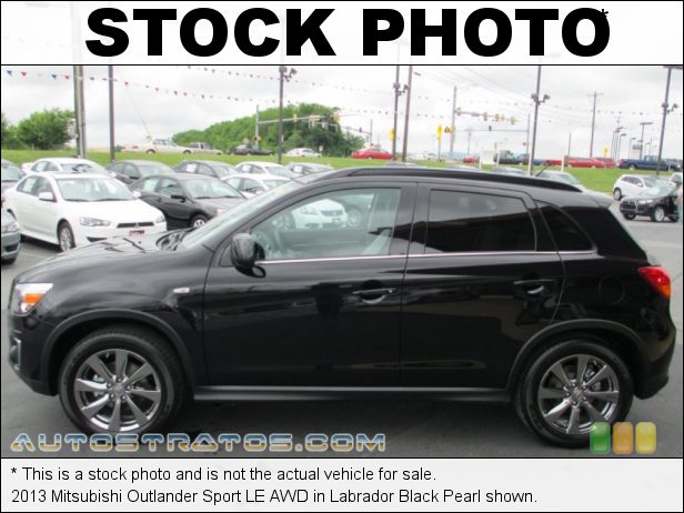 Stock photo for this 2013 Mitsubishi Outlander Sport LE 2.0 Liter DOHC 16-Valve MIVEC 4 Cylinder CVT Sportronic Automatic