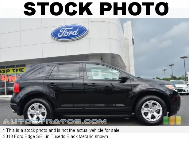 Stock photo for this 2013 Ford Edge SEL 3.5 Liter DOHC 24-Valve Ti-VCT V6 6 Speed SelectShift Automatic