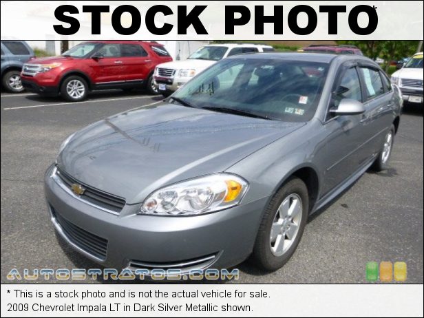 Stock photo for this 2009 Chevrolet Impala LT 3.5 Liter Flex-Fuel OHV 12-Valve VVT V6 4 Speed Automatic