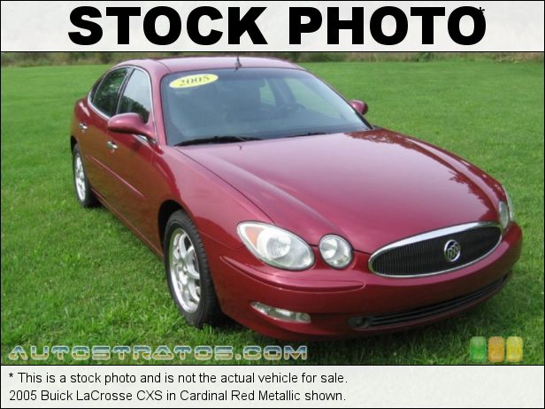 Stock photo for this 2005 Buick LaCrosse CXS 3.6 Liter DOHC 24 Valve V6 4 Speed Automatic