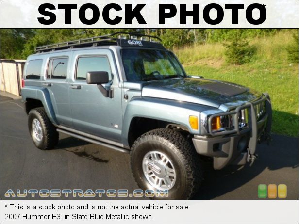 Stock photo for this 2007 Hummer H3  3.7 Liter DOHC 20-Valve Inline 5 Cylinder 4 Speed Automatic