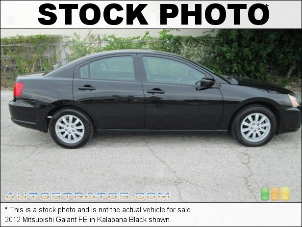 Stock photo for this 2012 Mitsubishi Galant  2.4 Liter SOHC 16-Valve MIVEC 4 Cylinder 4 Speed Sportronic Automatic