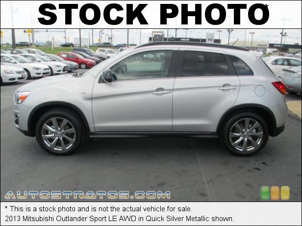 Stock photo for this 2013 Mitsubishi Outlander Sport LE AWD 2.0 Liter DOHC 16-Valve MIVEC 4 Cylinder CVT Sportronic Automatic