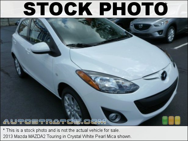 Stock photo for this 2013 Mazda MAZDA2 Touring 1.5 Liter DOHC 16-Valve VVT 4 Cylinder 4 Speed Automatic