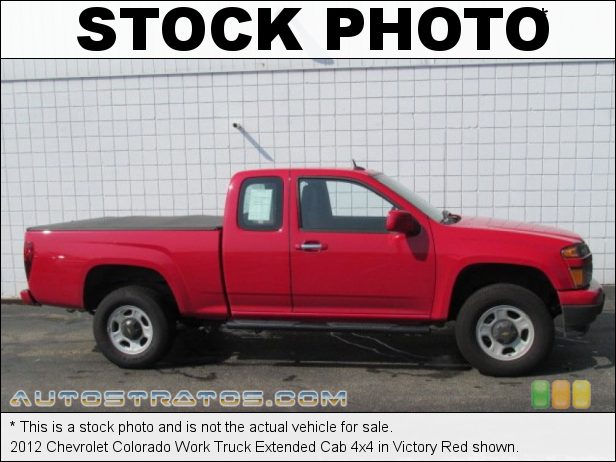 Stock photo for this 2012 Chevrolet Colorado Work Truck Extended Cab 4x4 2.9 Liter DOHC 16-Valve Vortec 4 Cylinder 4 Speed Automatic