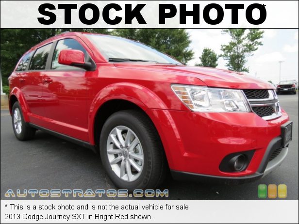 Stock photo for this 2013 Dodge Journey SXT 2.4 Liter DOHC 16-Valve Dual VVT 4 Cylinder 6 Speed Automatic