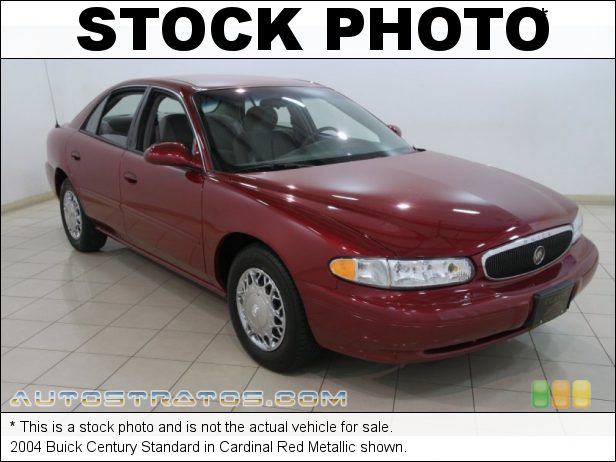 Stock photo for this 2004 Buick Century  3.1 Liter OHV 12-Valve V6 4 Speed Automatic