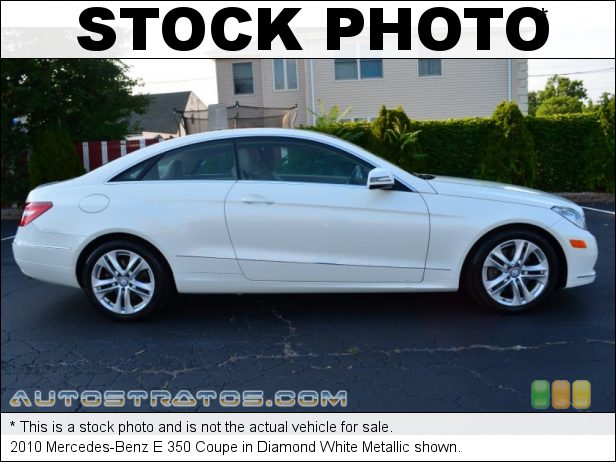 Stock photo for this 2010 Mercedes-Benz E 350 Coupe 3.5 Liter DOHC 24-Valve VVT V6 7 Speed Automatic